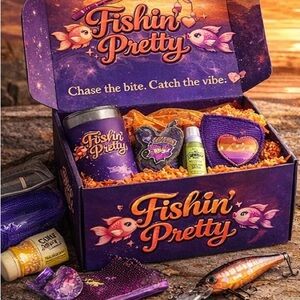 Bath & Body Gift Set - Purple and Orange